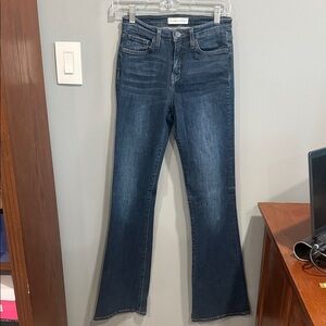 Flying Monkey Dark Blue Flare Jeans